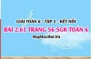 Bài 2.61 SGK Toán 6 tập 1 Kết nối tri thức